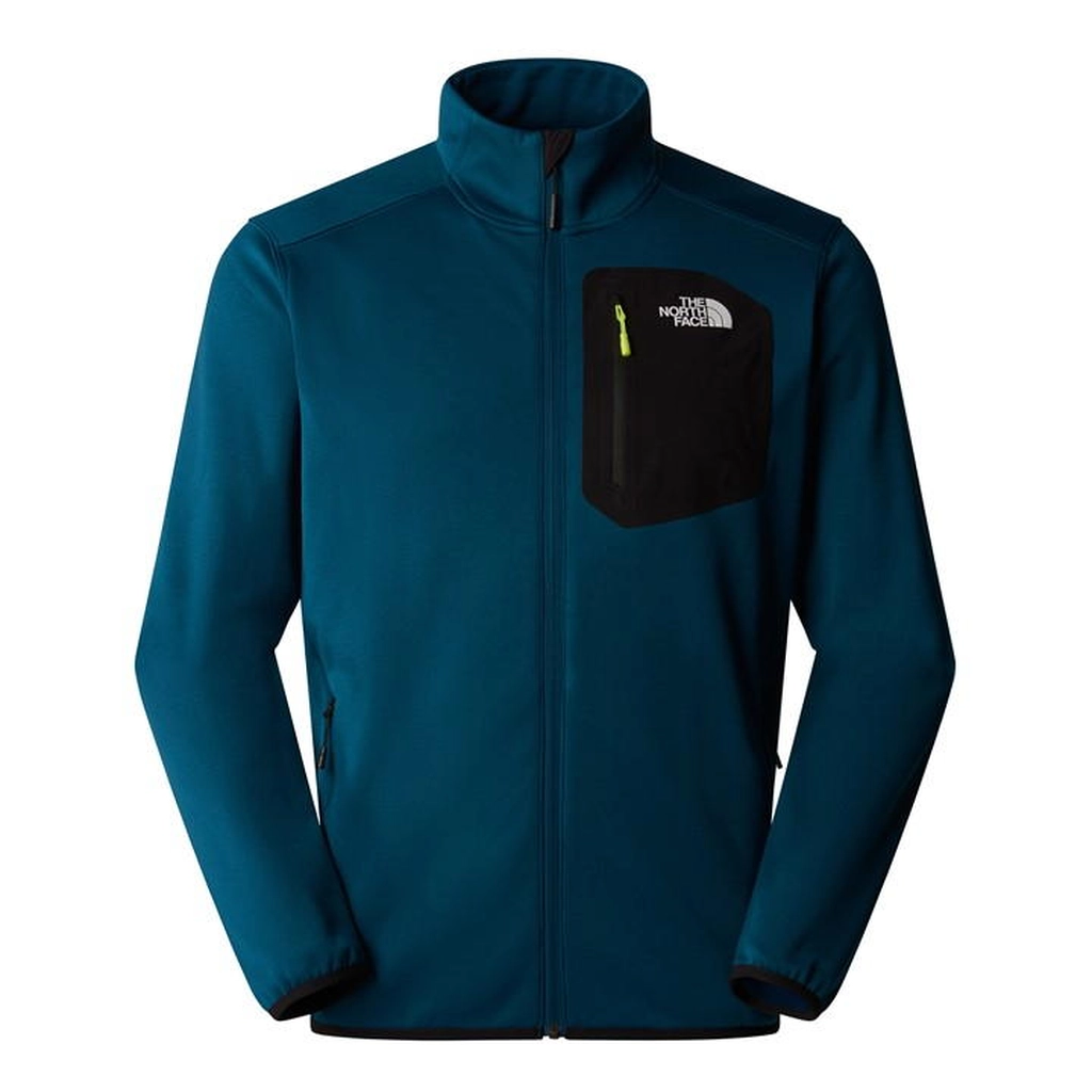 The North Face Crest Full Zip Fleece Mens - Blue